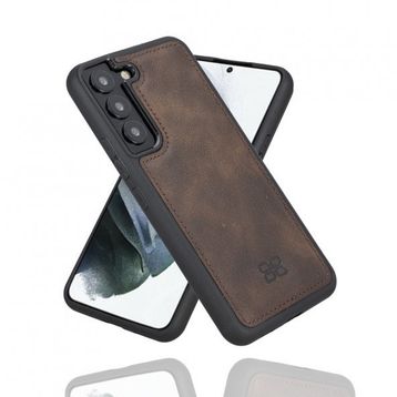 Bouletta TN3 Kahve Samsung Galaxy S22 Plus Uyumlu Deri Arka Kapak