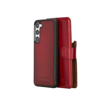 Bouletta V4EF Samsung Galaxy S23 Plus Uyumlu Deri Cüzdanlı Kılıf