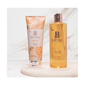 Boutique Bs Amber Musk Vanilla 225 gr Vücut Peeling