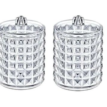 Box Up 2'li Diamond Silindir Pamuk Organizer