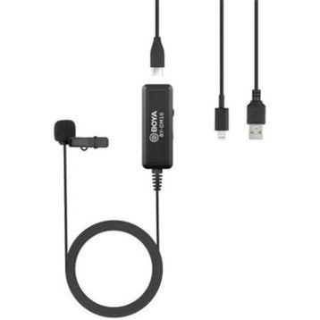 Boya BY-DM10 Pc Iphone Telefon Yaka Mikrofonu