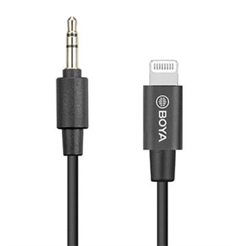 Boya BY-K1 Lightning Aux Kablosu Lisanslı