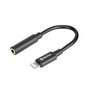 Boya BY-K3 Apple Lightning 3.5 mm Ses Çevirici