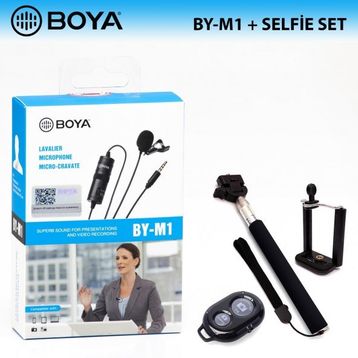 Boya BY-M1 Video Seti Yaka Mikrofonu