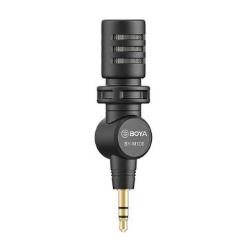 Boya BY-M100 Kompakt 3.5 mm Kamera Mikrofonu