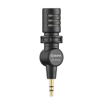 Boya BY-M100 Kompakt 3.5 mm Kamera Mikrofonu