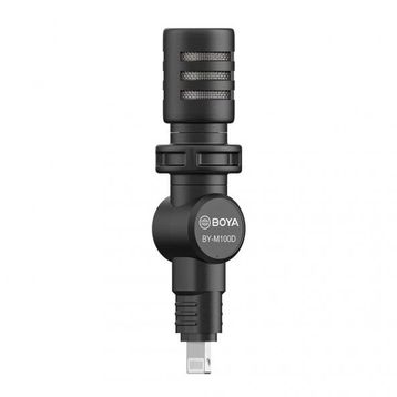 Boya BY-M100D Kompakt Lightning İphone Mikrofonu