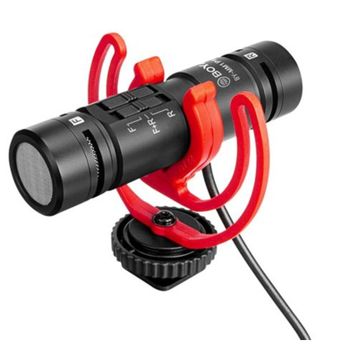 Boya By-mm1 Pro Çift Kafalı Shotgun Mikrofon