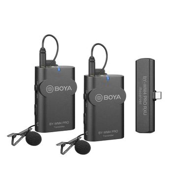 Boya BY-WM4 Pro K6 Kablosuz Yaka Mikrofonu
