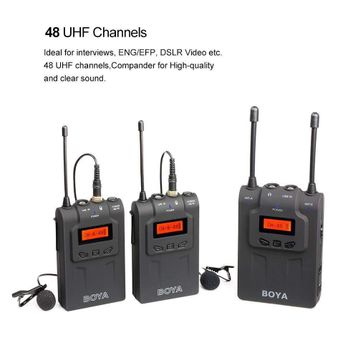 Boya BY-WM8 Çift Vericili Wireless Mikrofon