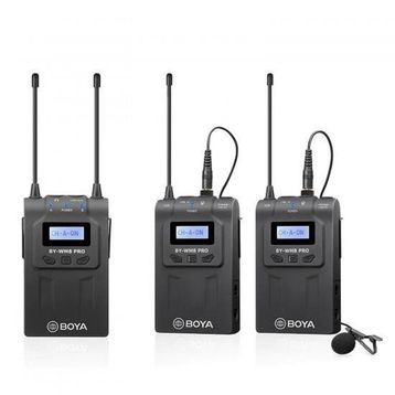 Boya BY-WM8 Pro Kit-2 2'li Kablosuz Mikrofon