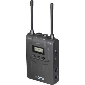 Boya BY-WM8R İki Mikrofon Destekli Kablosuz Alıcı