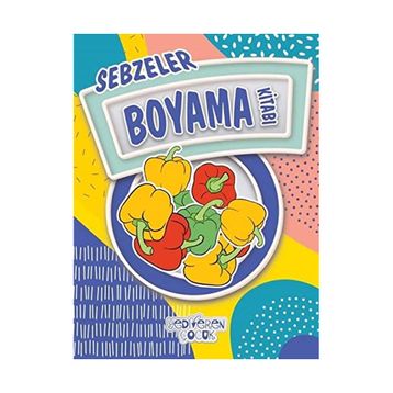 Boyama Kitabı Sebzeler - Kollektif