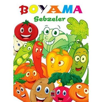 Boyama Sebzeler - Elips Kitapları