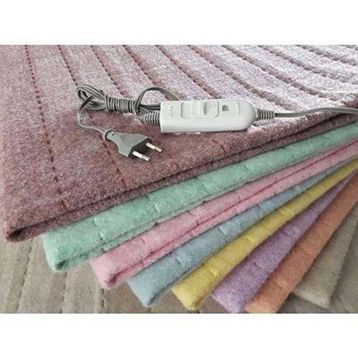 Boyralı Elektrikli Battaniye 120x160 cm Elektrikli Isıtıcı Tek-çift Kişilik Battaniye