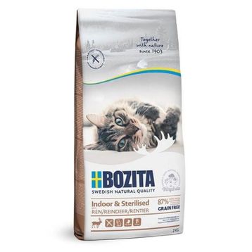 Bozita Adult Indoor Kısırlaştırılmış Tahılsız Geyikli 2 kg Yetişkin Kedi Maması