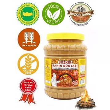 Bozkır Tahin Merkezi 1,9 kg Bozkır Kavrulmuş Tahin