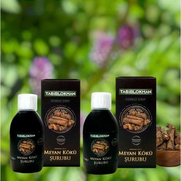 Bozkır Tahin Merkezi 230 ml Şekersiz Meyan Kökü Şurubu