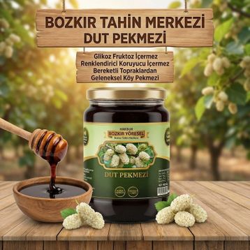 Bozkır Tahin Merkezi 800 gr Köy Dut Pekmezi