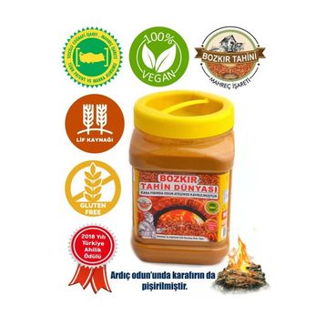 Bozkır Tahin Merkezi 935 gr Kavrulmuş Kepeksiz Tahin