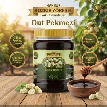 Bozkır Tahin Merkezi 950 gr Dut Pekmezi