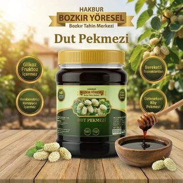 Bozkır Tahin Merkezi 950 gr Dut Pekmezi