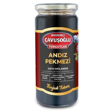 Bozkırlı Çavuşoğlu 620 gr Soğuk Sıkım Keçiboynuzu Harnup Pekmezi