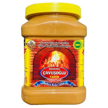 Bozkırlı Çavuşoğlu 930 gr Odun Ateşinde Karafırın Tahin Kepeksiz Bozkır Tahini (2 adet)