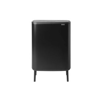 Brabantia Dokunmatik Matt Black 60 lt Çöp Kutusu
