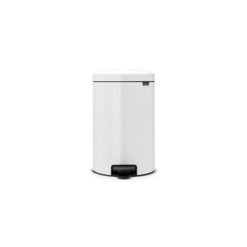 Brabantia Newicon 12 lt Beyaz Pedallı Çöp Kutusu