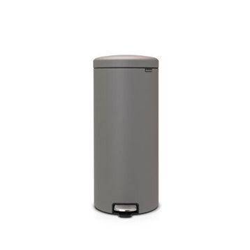 Brabantia Newicon Concrete Grey Çelik Gri 30 lt Pedallı Çöp Kovası