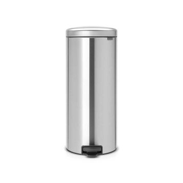 Brabantia Newicon Fpp Pedallı Mat Steel 30 lt Çöp Kutusu