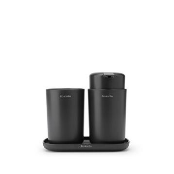 Brabantia Renew Antrasit 3 Parça Banyo Seti