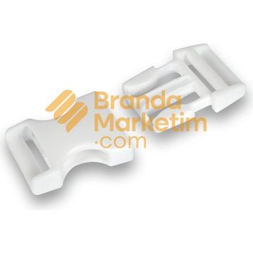 Branda Marketim Beyaz 10 Adet Plastik Geçmeli Toka