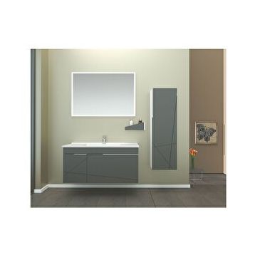 Brat Aronya Boy Dolaplı 100 cm Banyo Dolabı