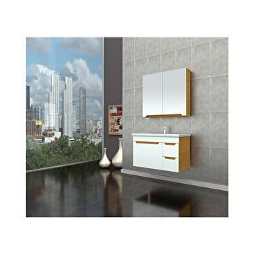 Brat Firuze 80 Banyo Dolabı