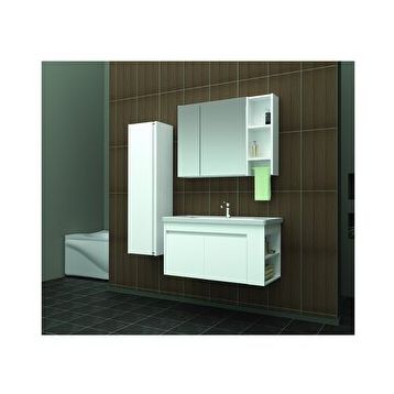 Brat Ihlamur 100 Banyo Dolabı