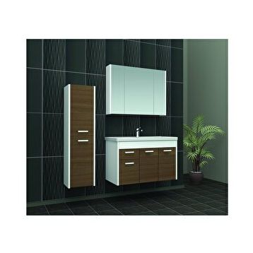 Brat Papatya 100 Banyo Dolabı