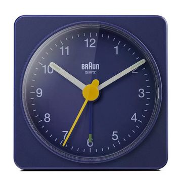 Braun BC02BL Mavi Klasik Seyahat Analog Alarmlı Masa Saati