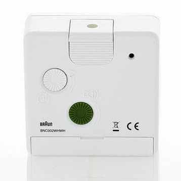 Braun BNC002WHWH Beyaz Masa Saati