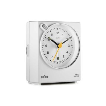 Braun BNC004WHWH Alarmlı Beyaz Masa Saati