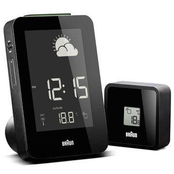 Braun BNC013 Siyah Hava İstasyonlu Masa Saati