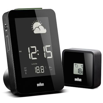 Braun BNC013 Siyah Hava İstasyonlu Masa Saati