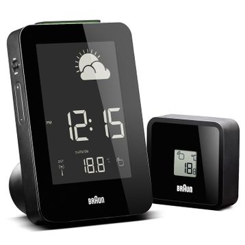 Braun BNC013 Siyah Hava İstasyonlu Masa Saati