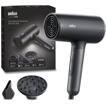 Braun BRHD425E HD 4.2 2100 W Iontec Difüzörlü Siyah Saç Kurutma Makinesi