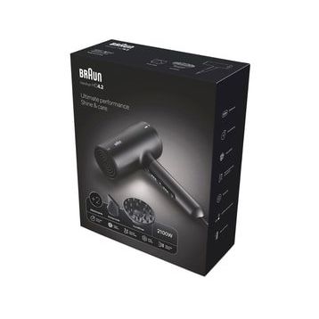 Braun BRHD425E HD 4.2 2100 W Iontec Difüzörlü Siyah Saç Kurutma Makinesi