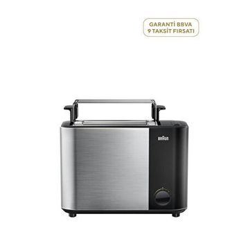 Braun HT5015 BK Siyah ID Collection Ekmek Kızartma Makinesi