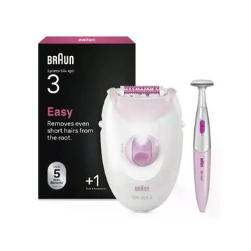 Braun Silk-Epil 3 3-202 Pembe Epilatör