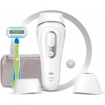 Braun Silk Expert Pro 3 PL3133 300.000 Atımlı 2 Başlıklı Yeni Nesil IPL + Seyahat Çantası