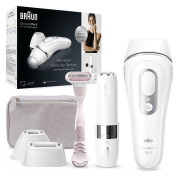 Braun Silk Expert Pro 3 PL3139 300.000 Atımlı Başlıklı Yeni Nesil IPL + FS1000 + Seyahat Çantası